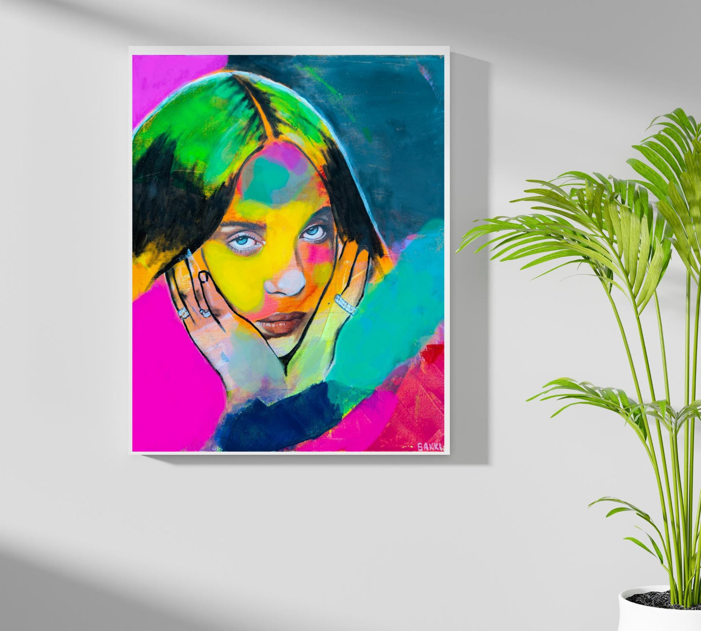 BILLIE EILISH DIGITAL PRINT