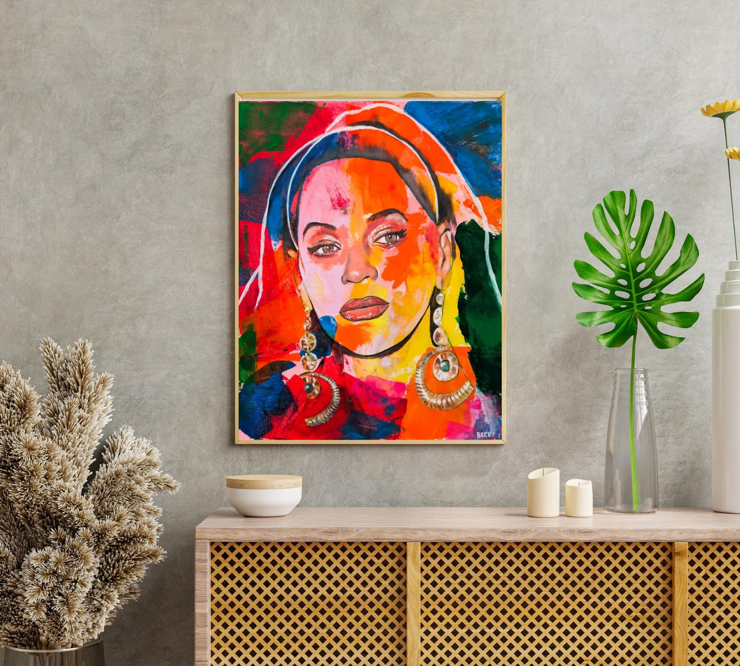 Beyonce Digital Wall Print | Modern Printable Home Decor | Custom Art Available | Instant Download | Unique Wall Print
