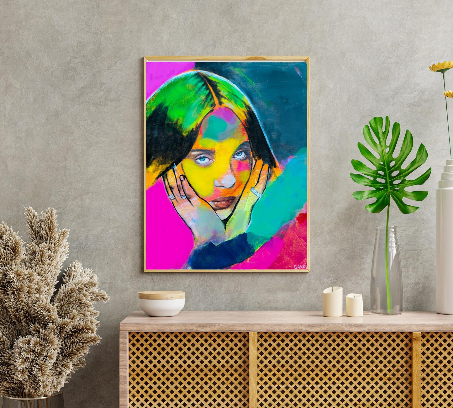 BILLIE EILISH DIGITAL PRINT