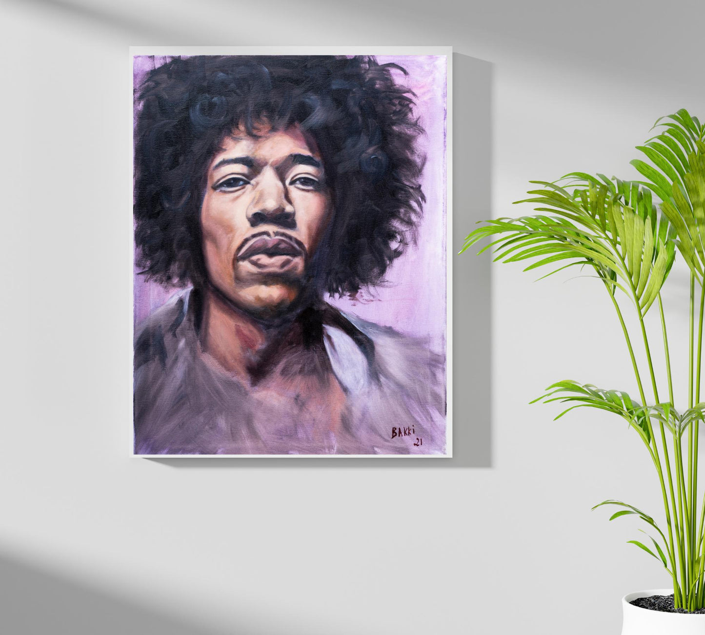 JIMI HENDRIX DIGITAL PRINT